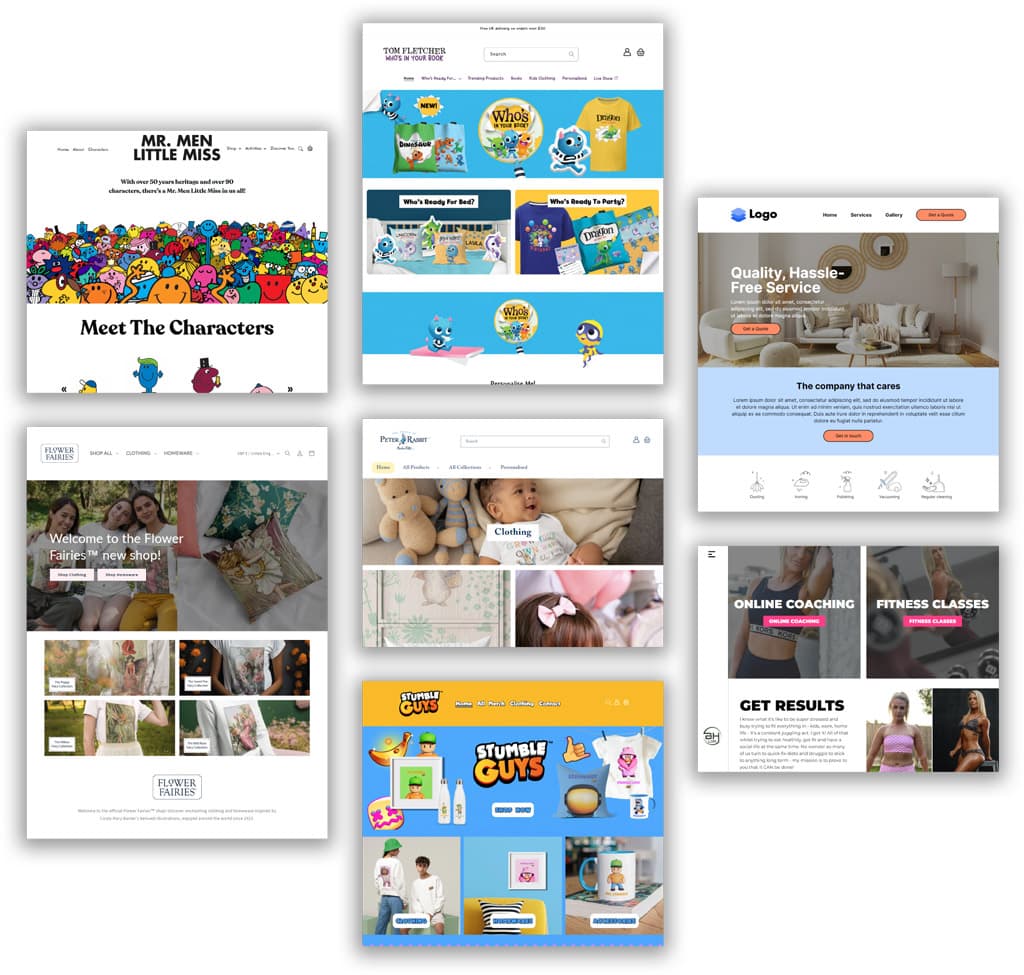 Websites starting from £399