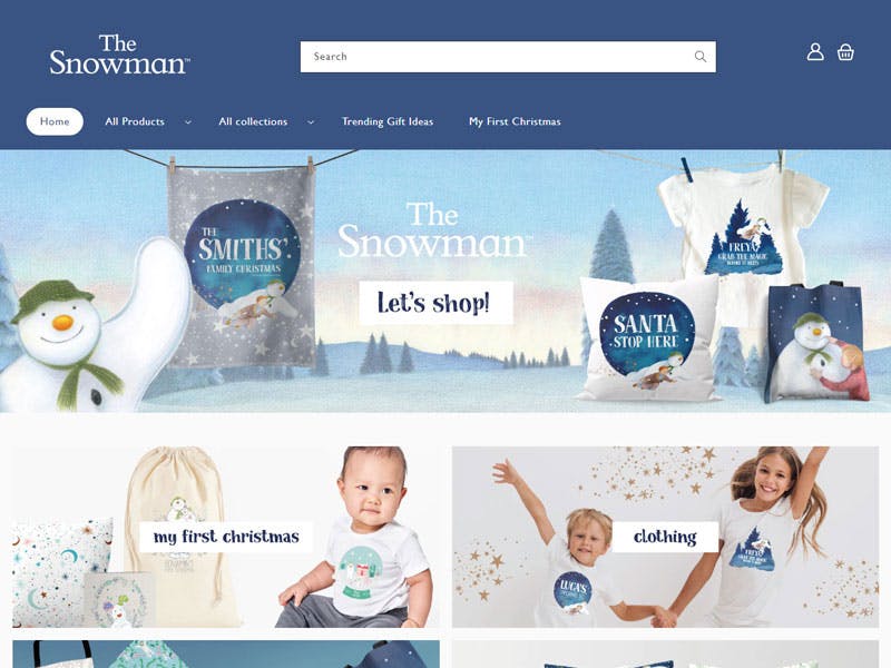 The Snowman Webshop